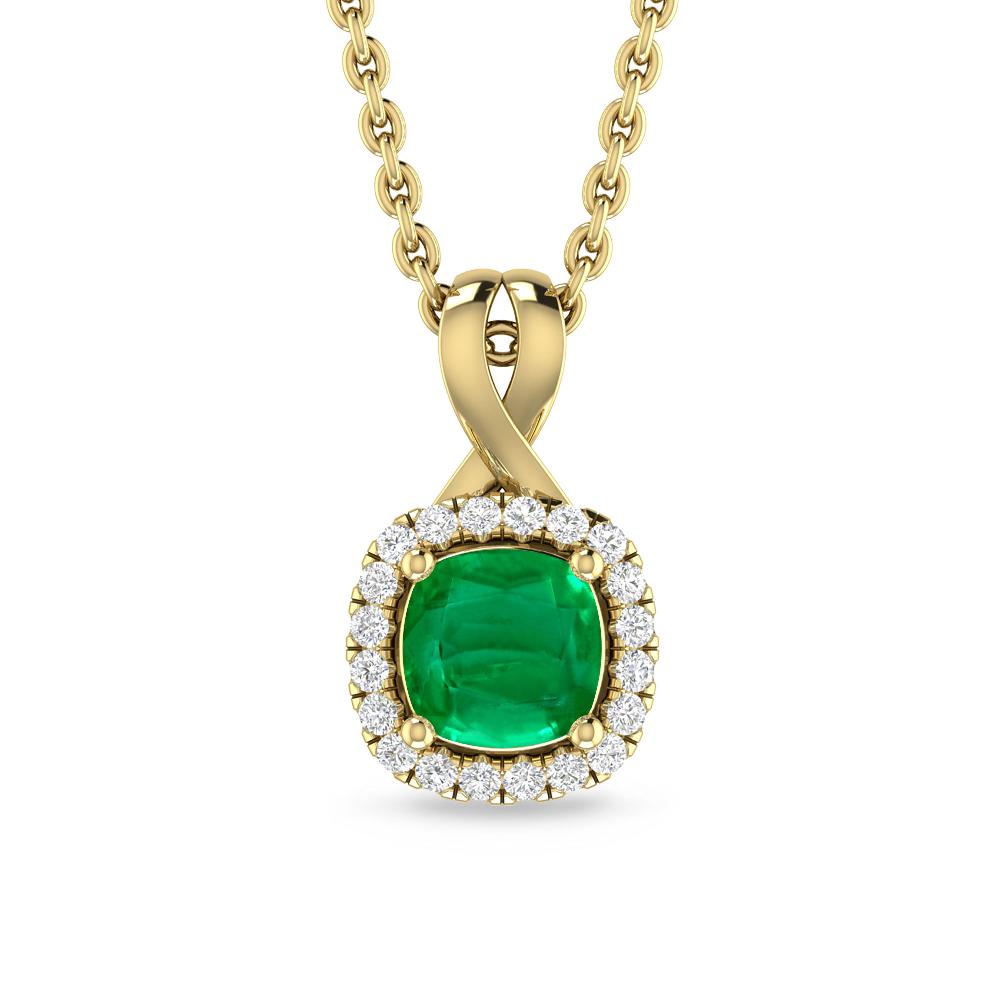 Yellow Gold - Emerald