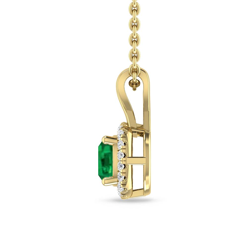 Yellow Gold - Emerald