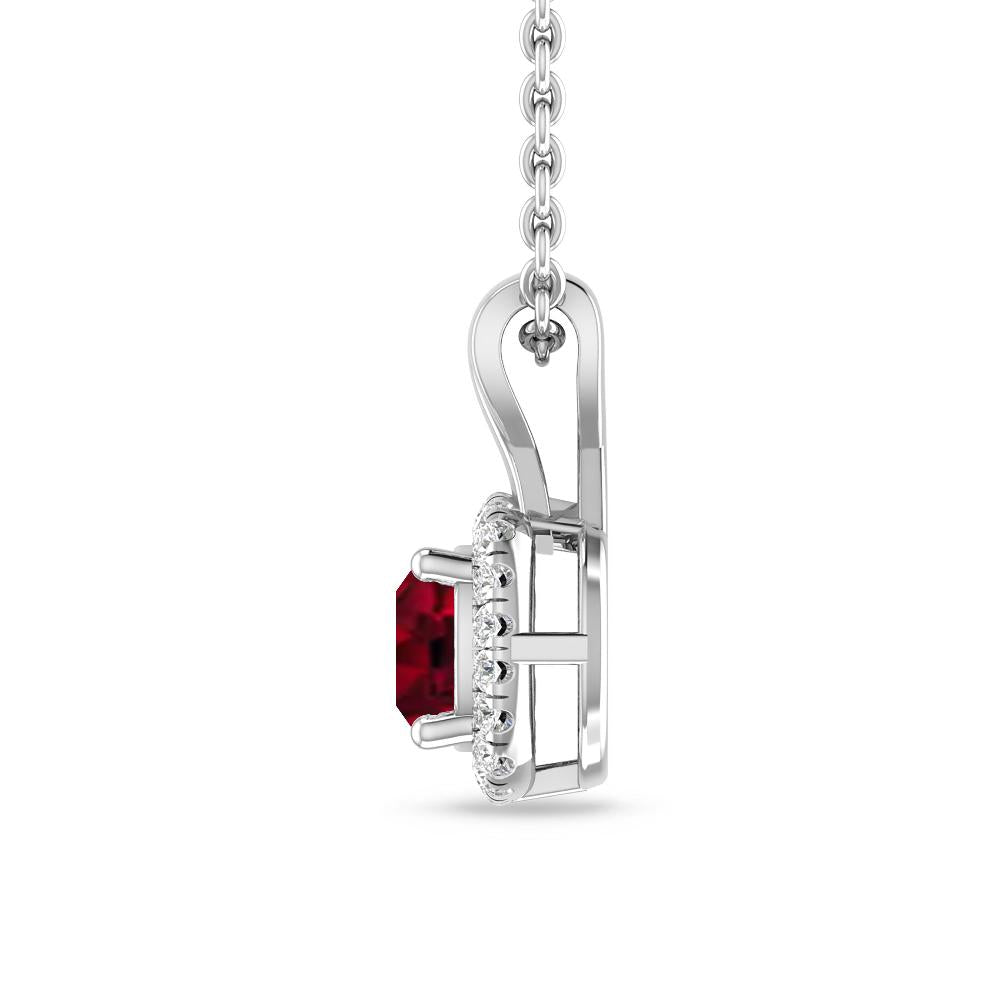 White Gold - Garnet