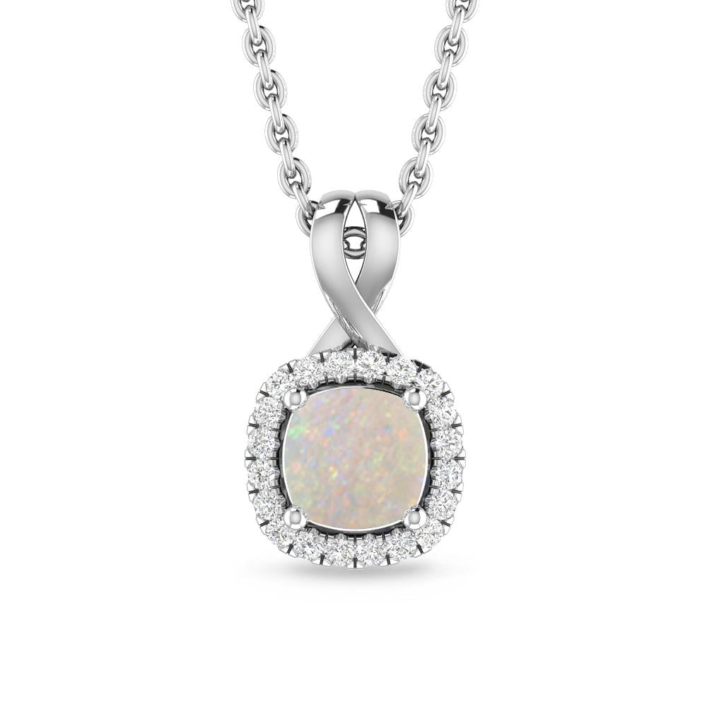 White Gold - Opal