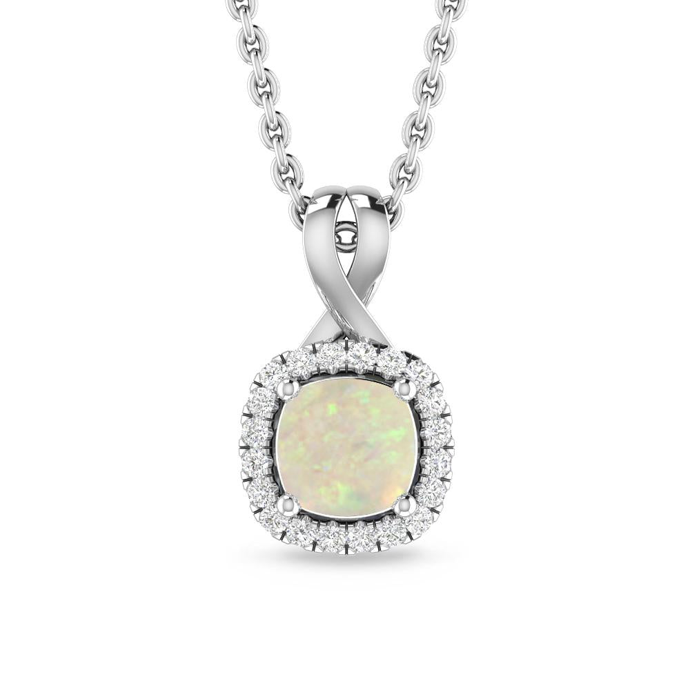 White Gold - Opal