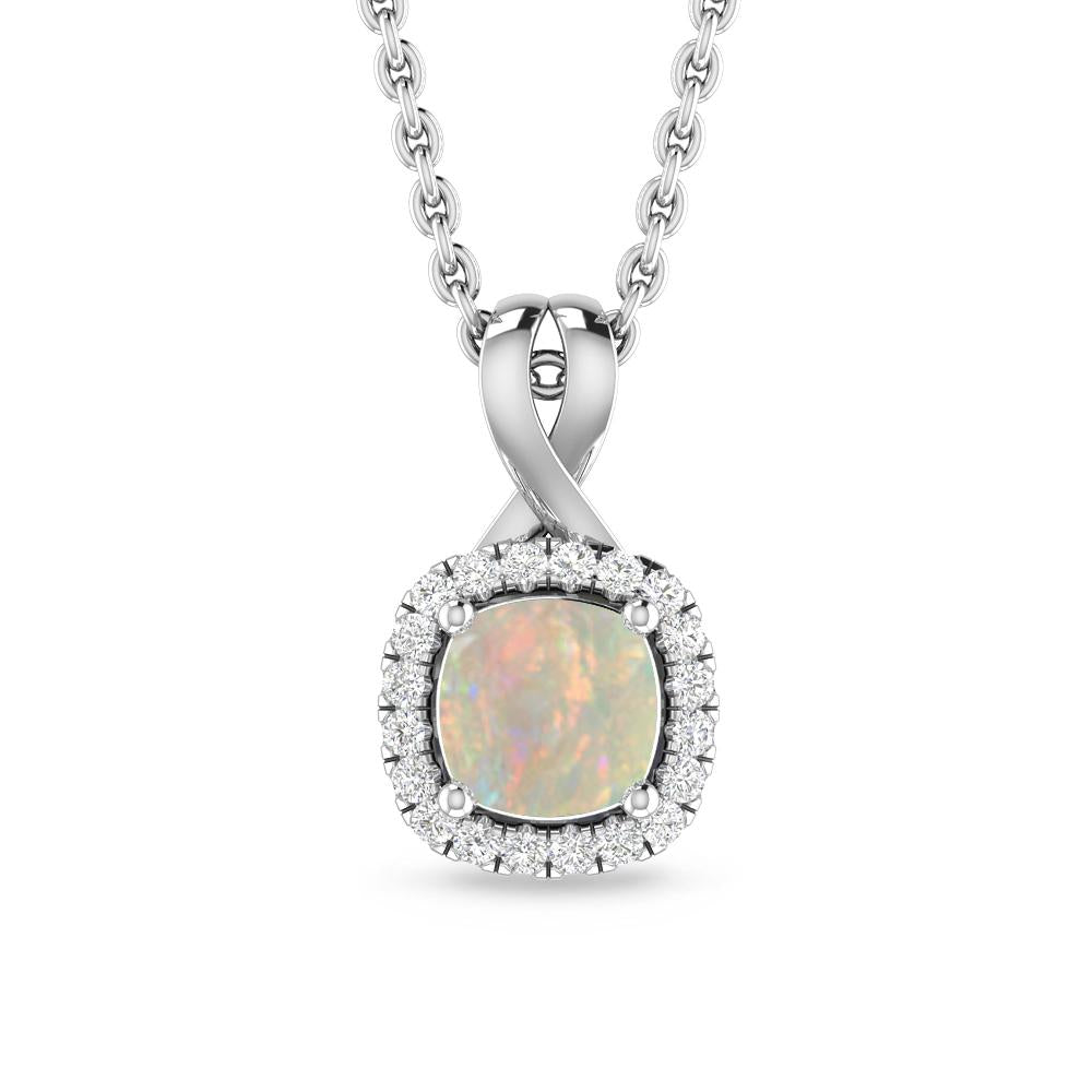 White Gold - Opal