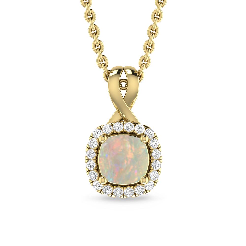 Yellow Gold - Opal