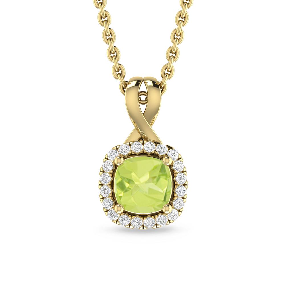 Yellow Gold - Peridot