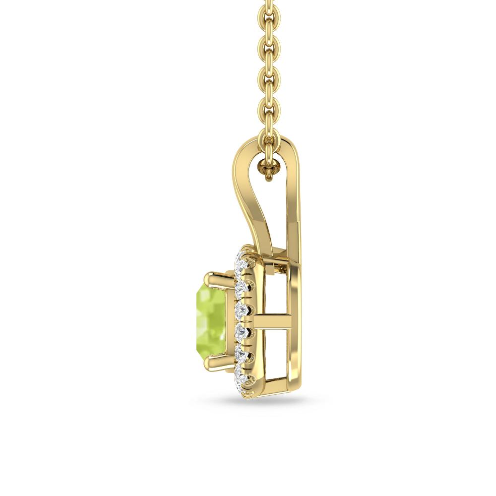 Yellow Gold - Peridot