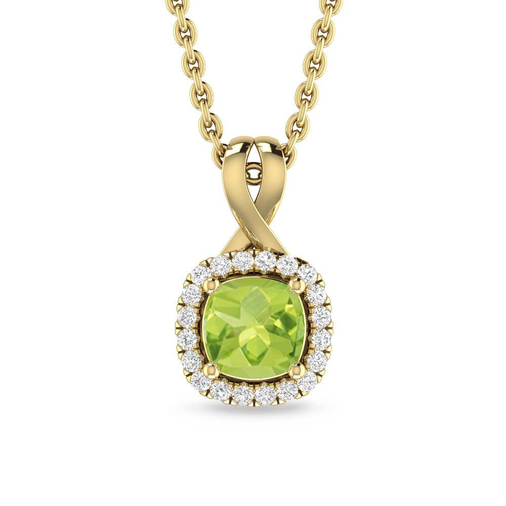 Yellow Gold - Peridot