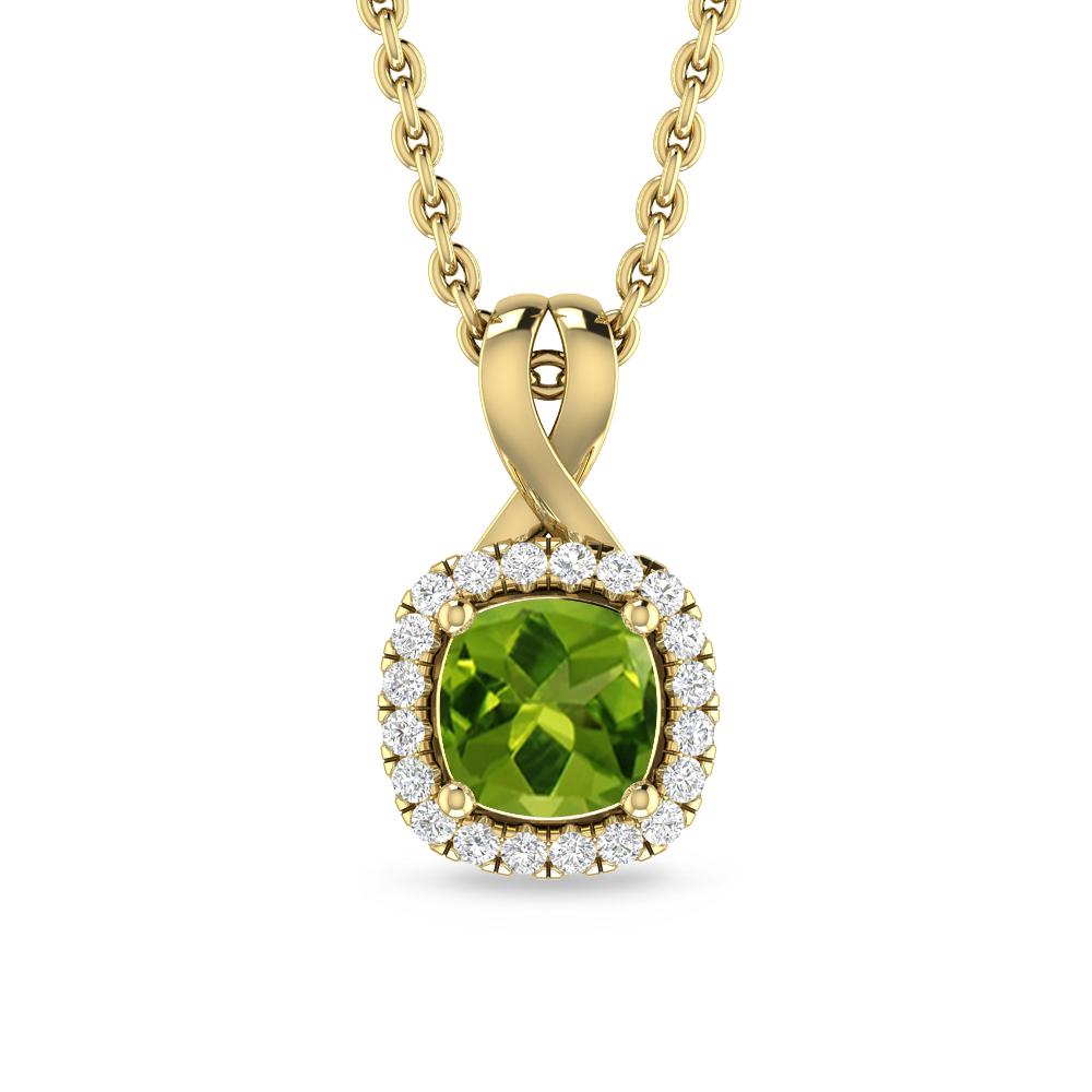 Yellow Gold - Peridot