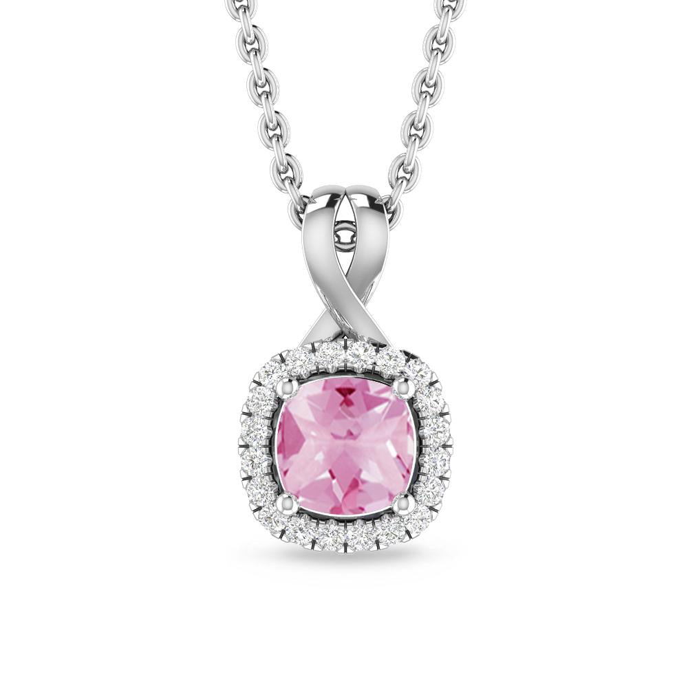 White Gold - Pink Tourmaline