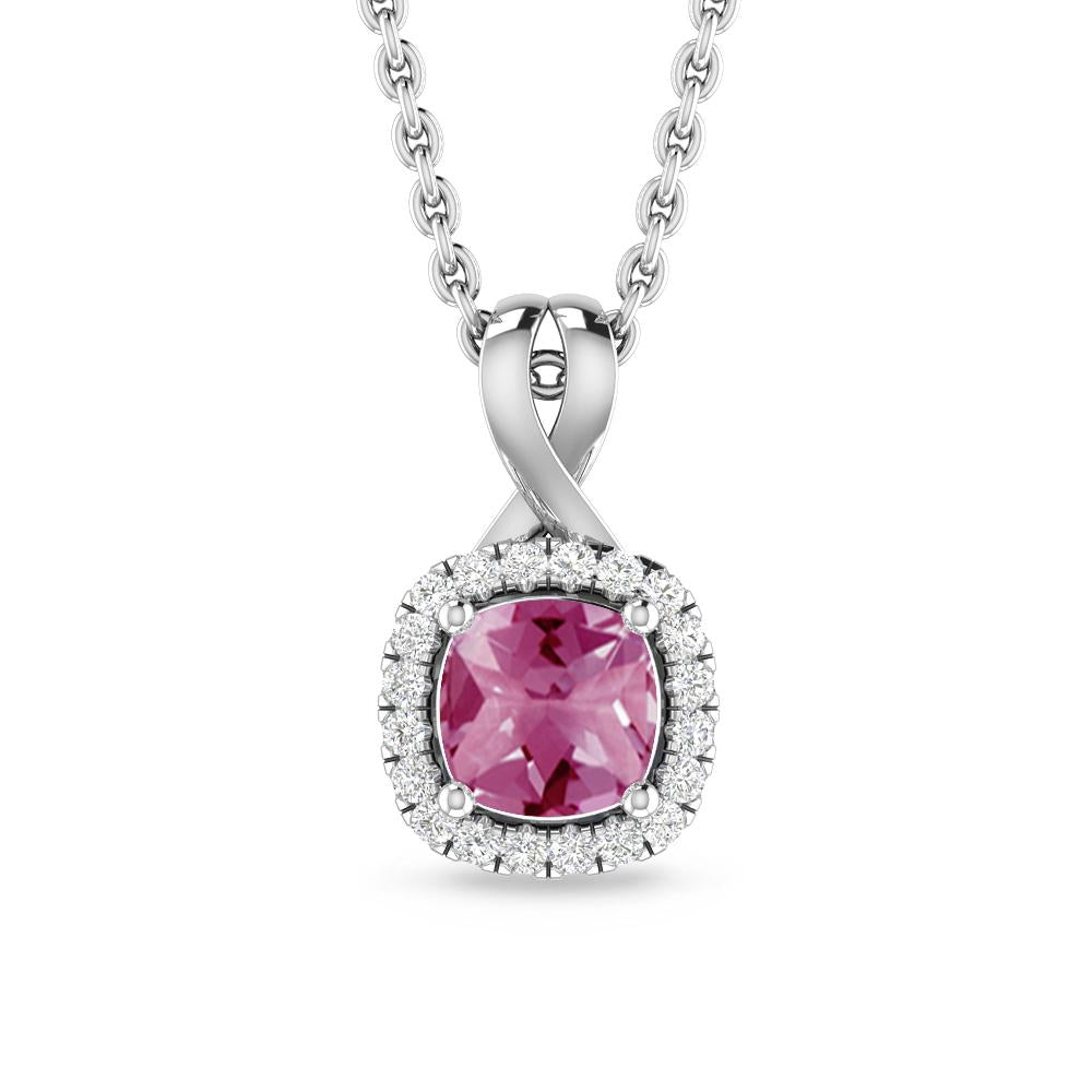 White Gold - Pink Tourmaline