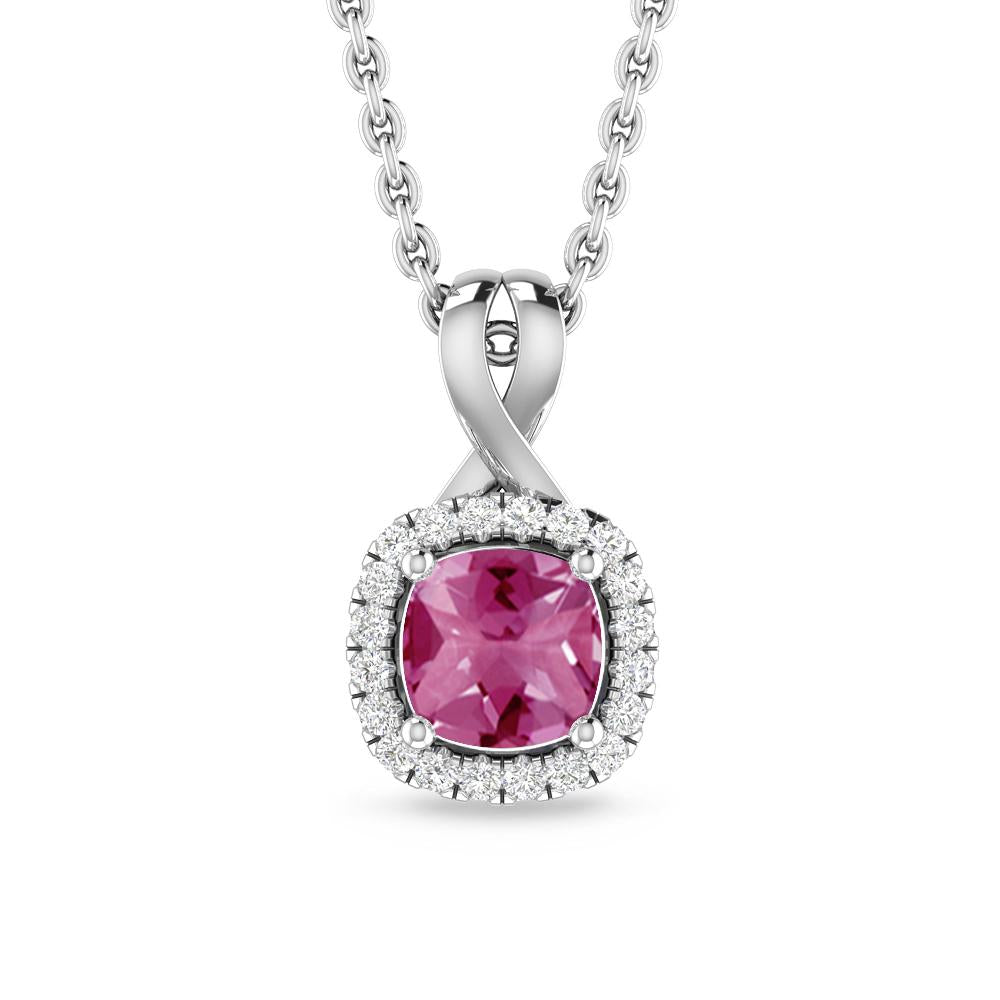 White Gold - Pink Tourmaline