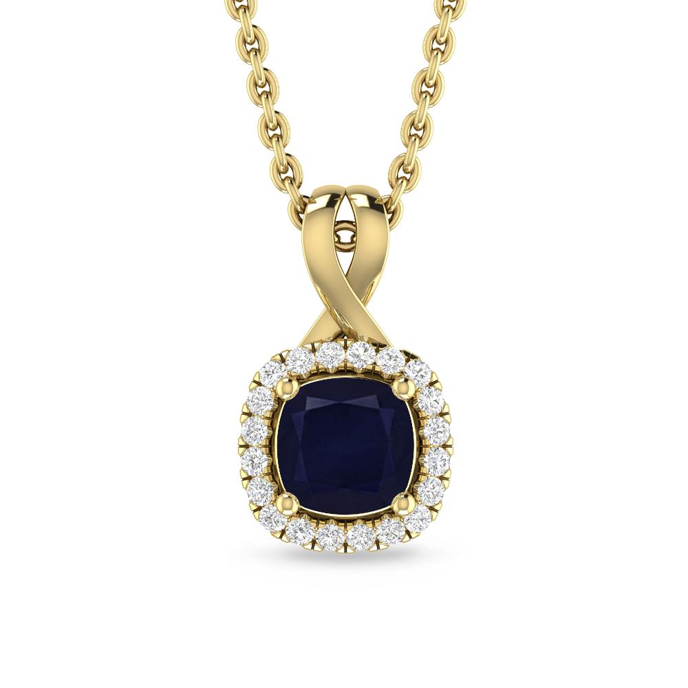 Yellow Gold - Sapphire