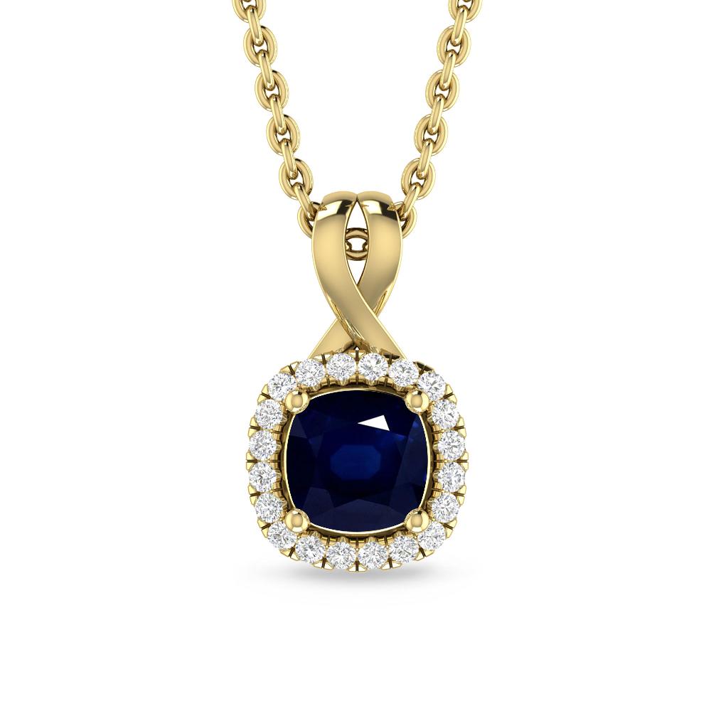 Yellow Gold - Sapphire