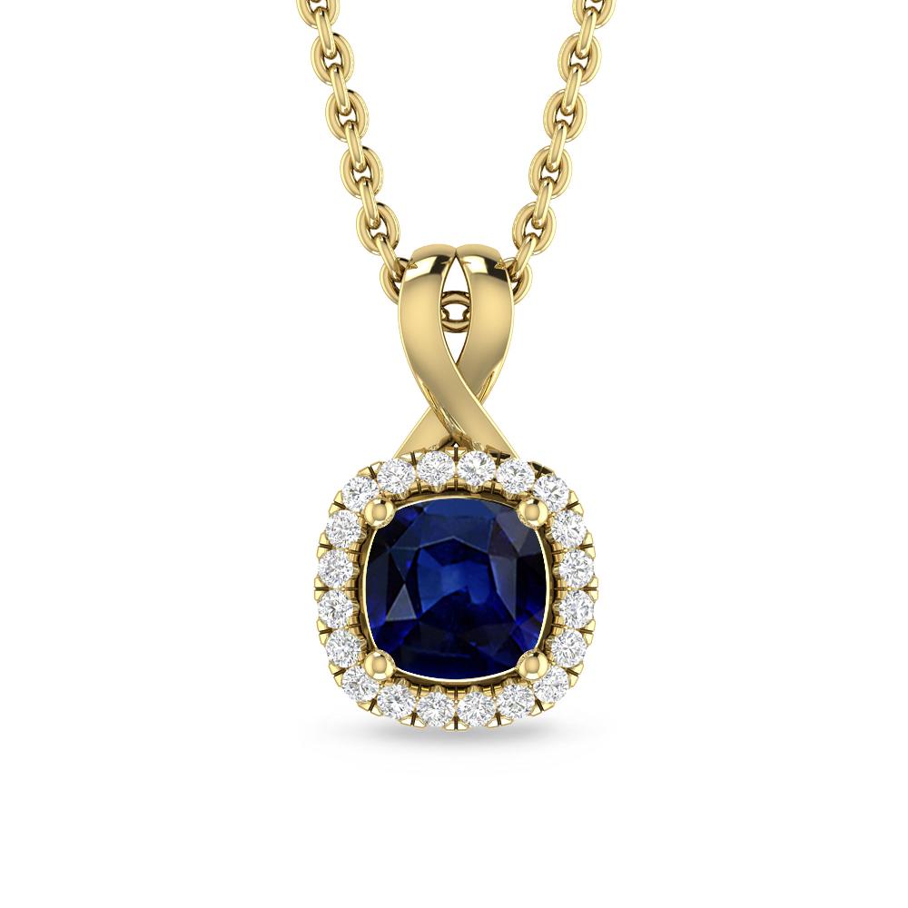 Yellow Gold - Sapphire