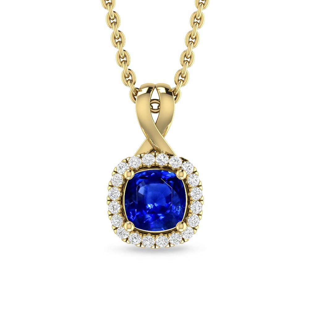 Yellow Gold - Sapphire