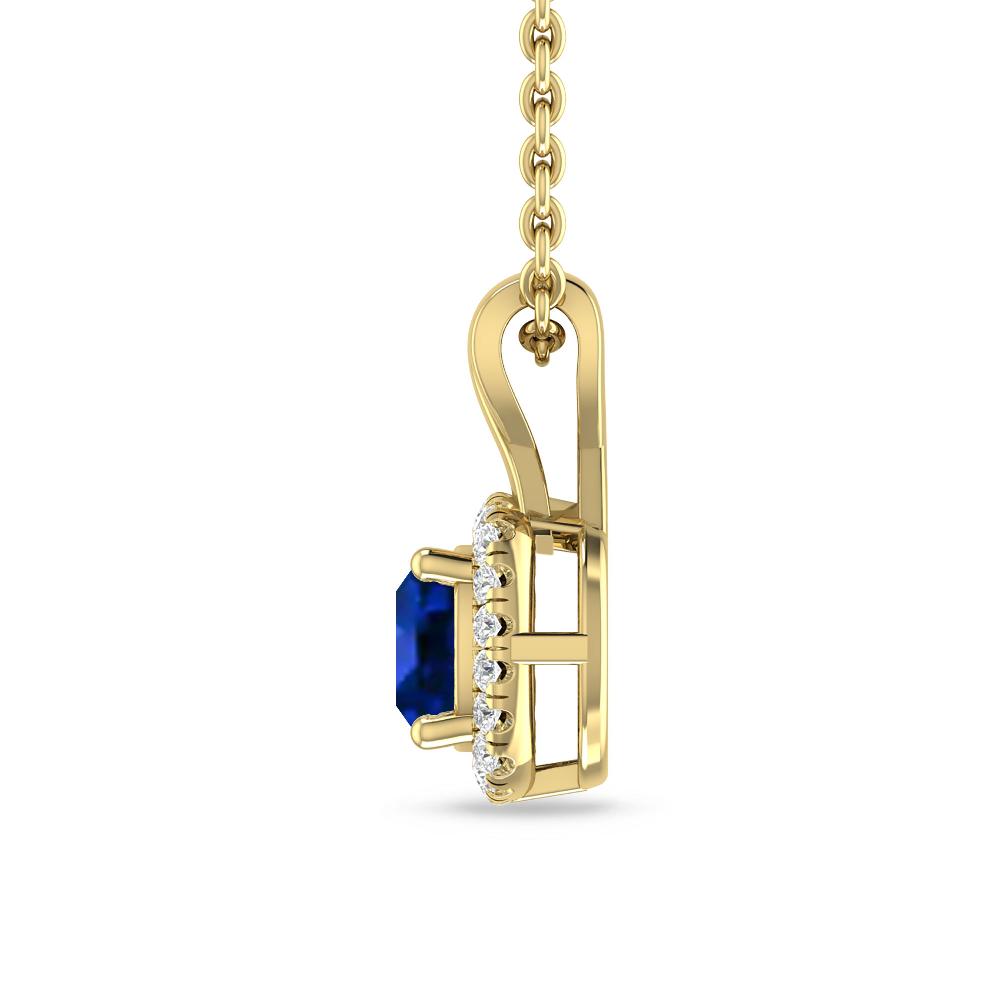 Yellow Gold - Sapphire