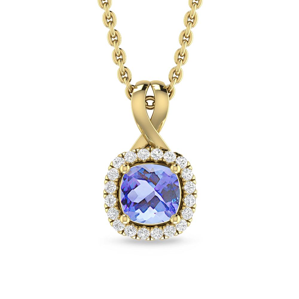 Yellow Gold - Tanzanite