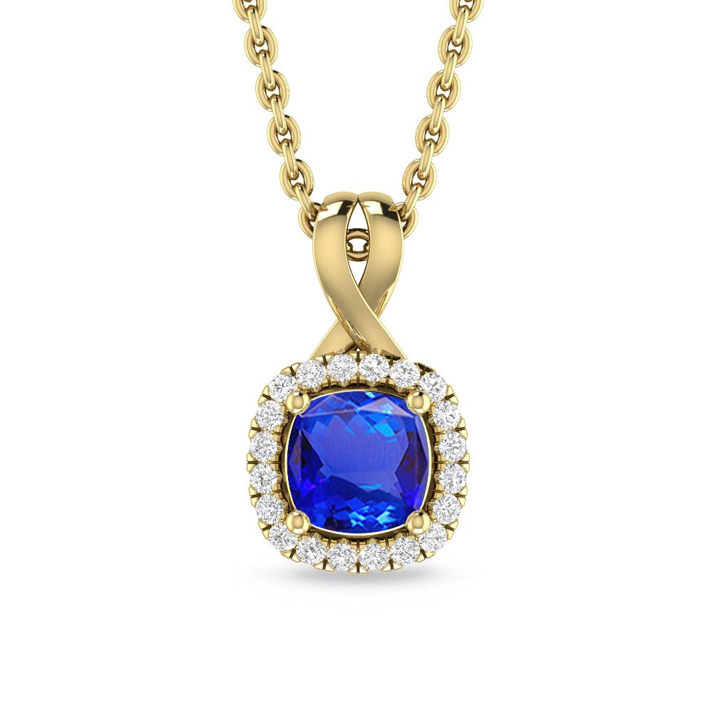 Yellow Gold - Tanzanite