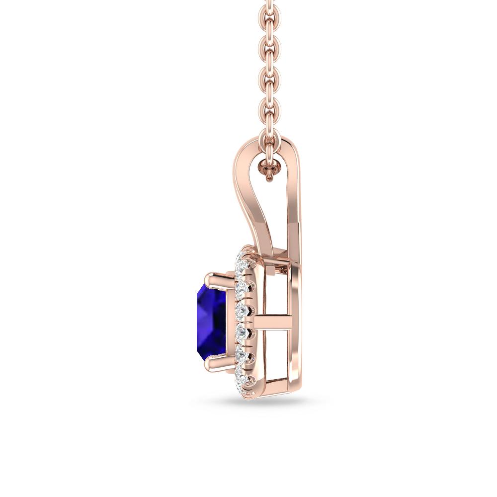 Rose Gold - Tanzanite