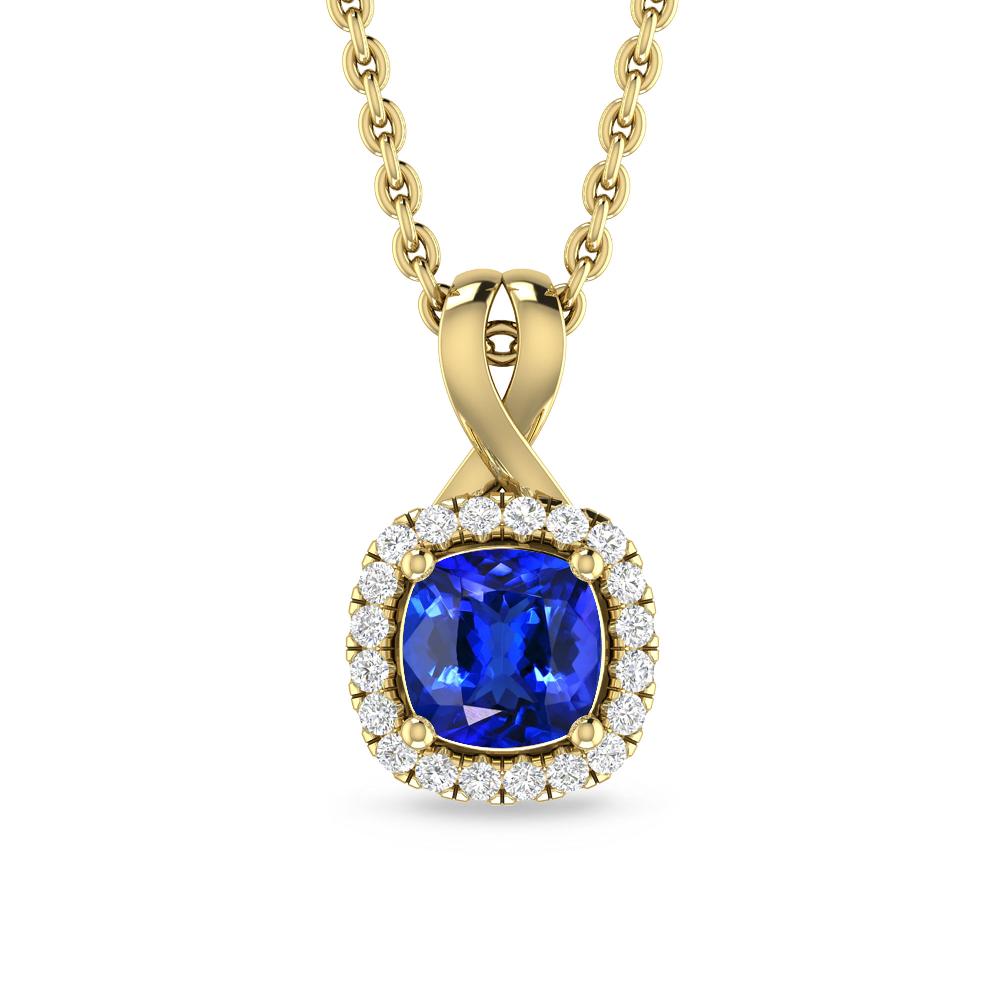 Yellow Gold - Tanzanite