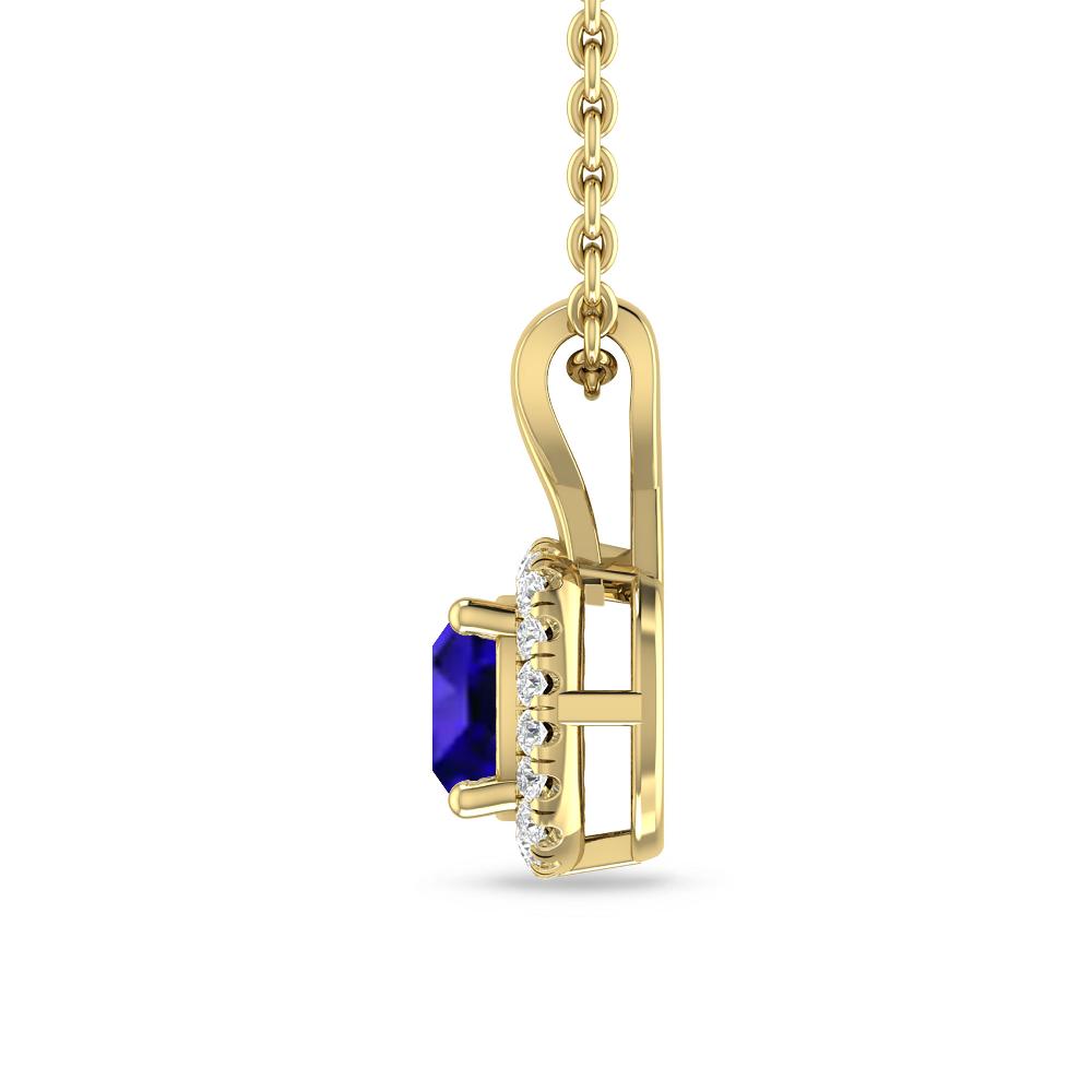 Yellow Gold - Tanzanite