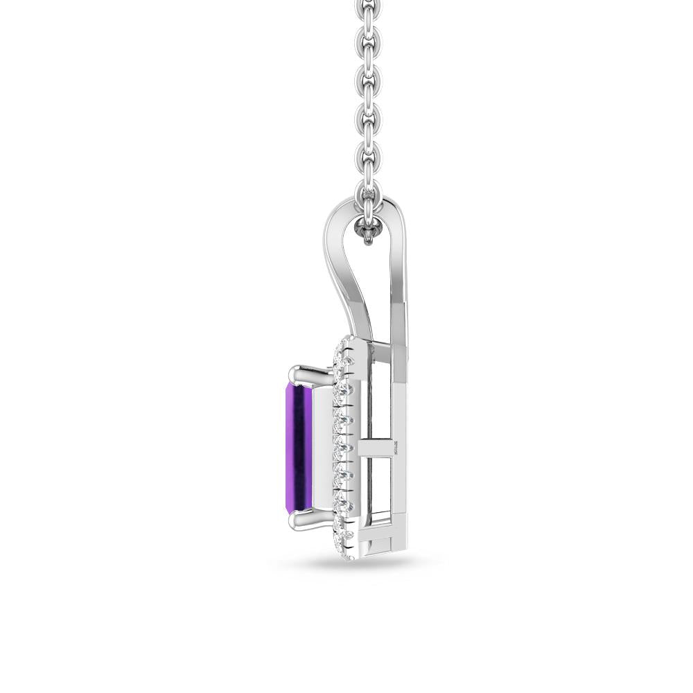 White Gold - Amethyst