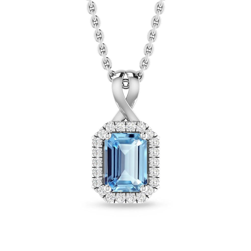 White Gold - Aquamarine