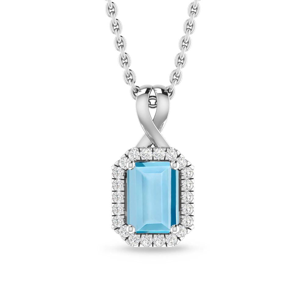 White Gold - Aquamarine