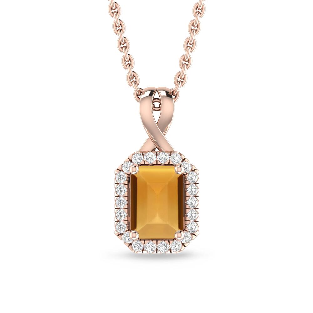 Rose Gold - Citrine