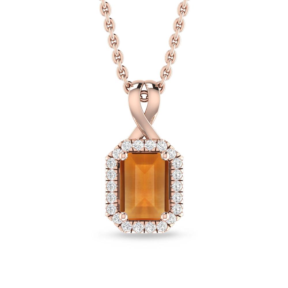 Rose Gold - Citrine