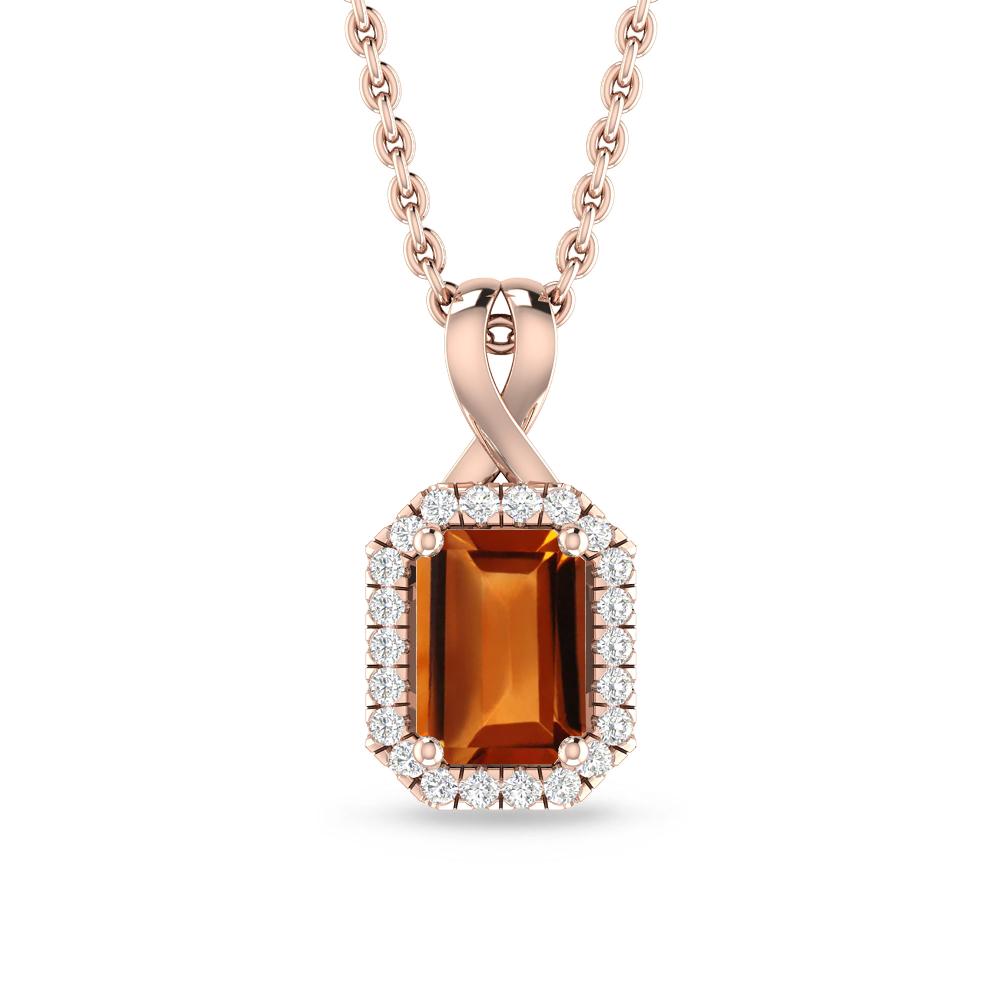 Rose Gold - Citrine