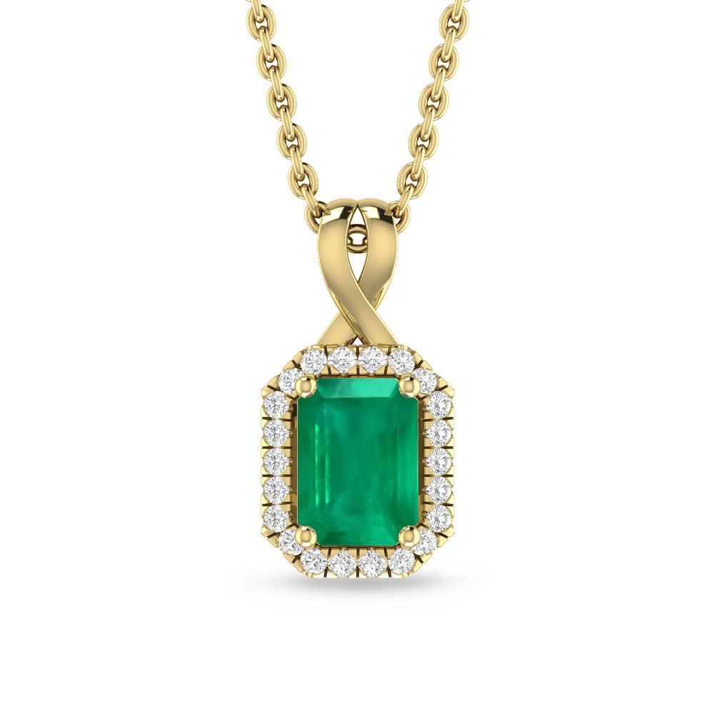 Yellow Gold - Emerald