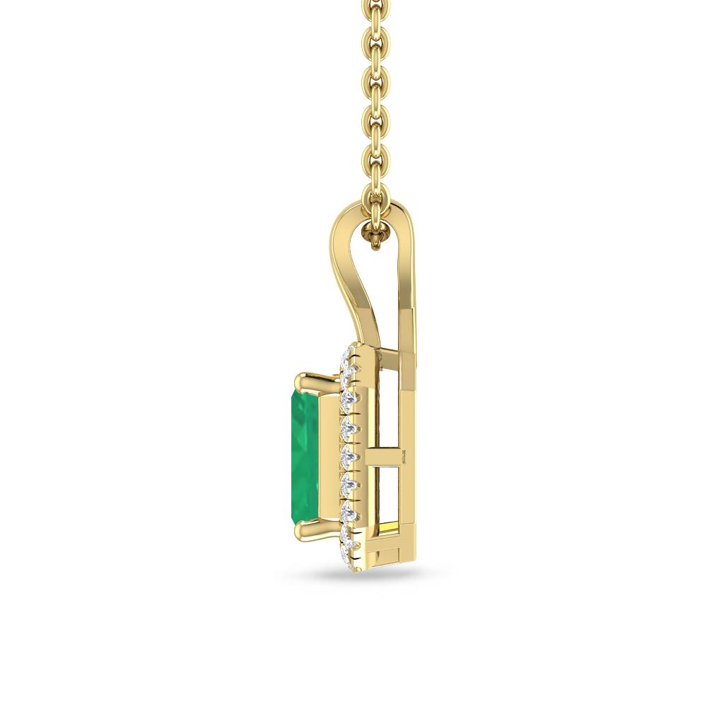 Yellow Gold - Emerald