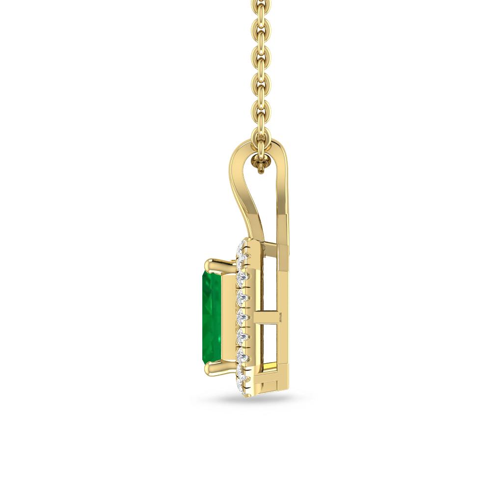 Yellow Gold - Emerald