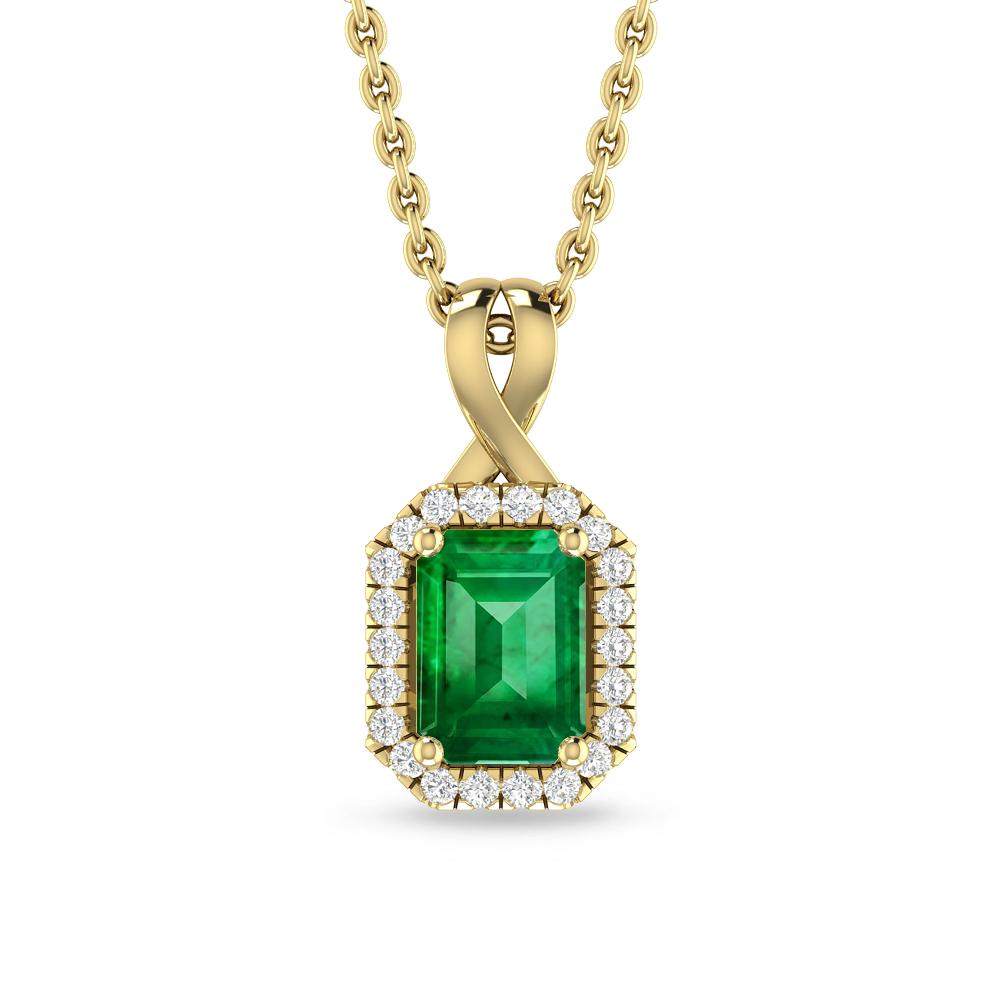 Yellow Gold - Emerald