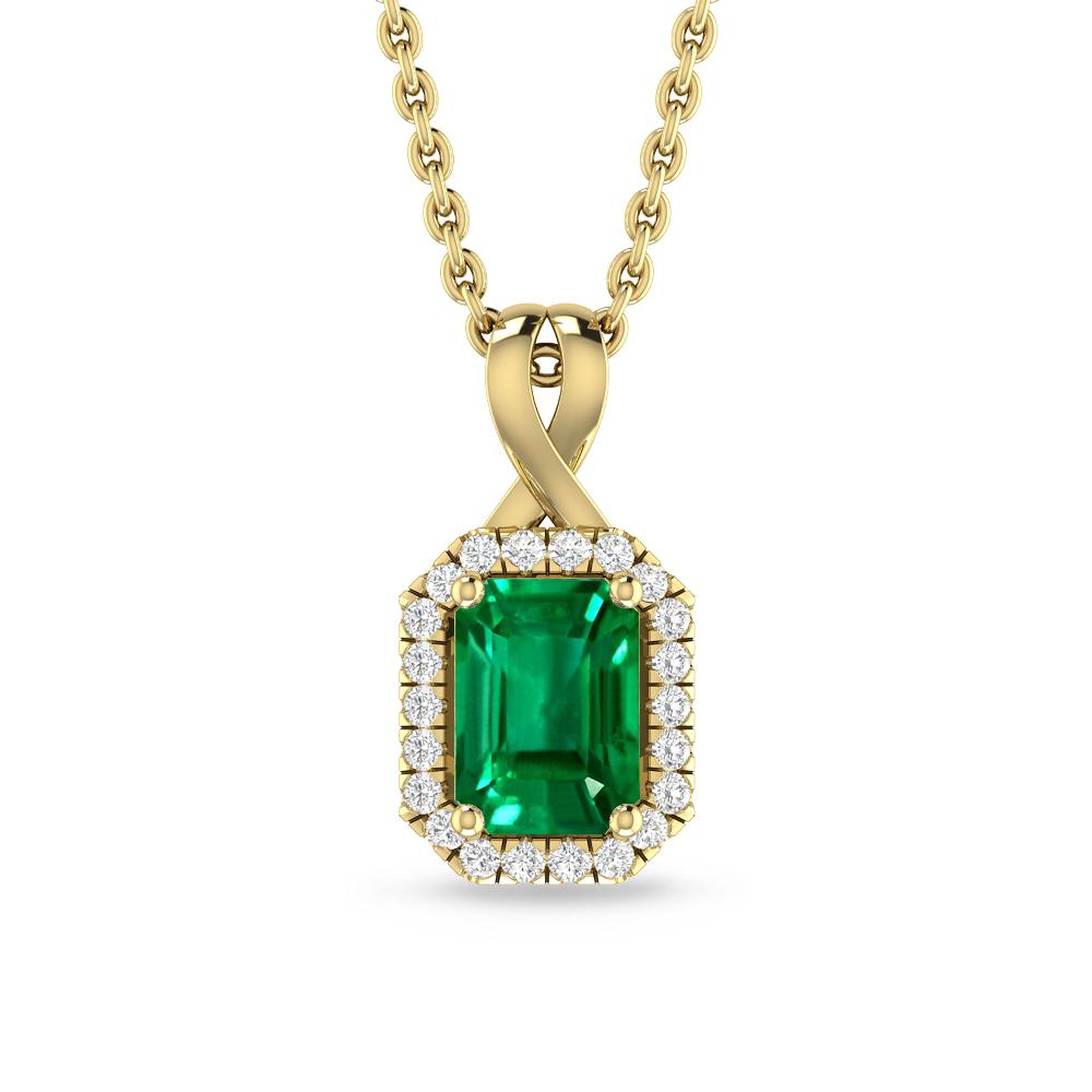 Yellow Gold - Emerald