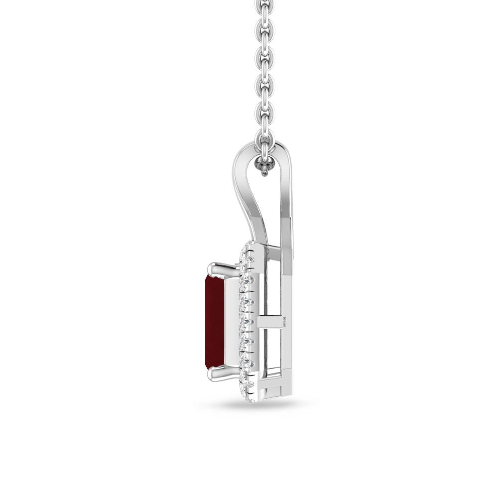 White Gold - Garnet