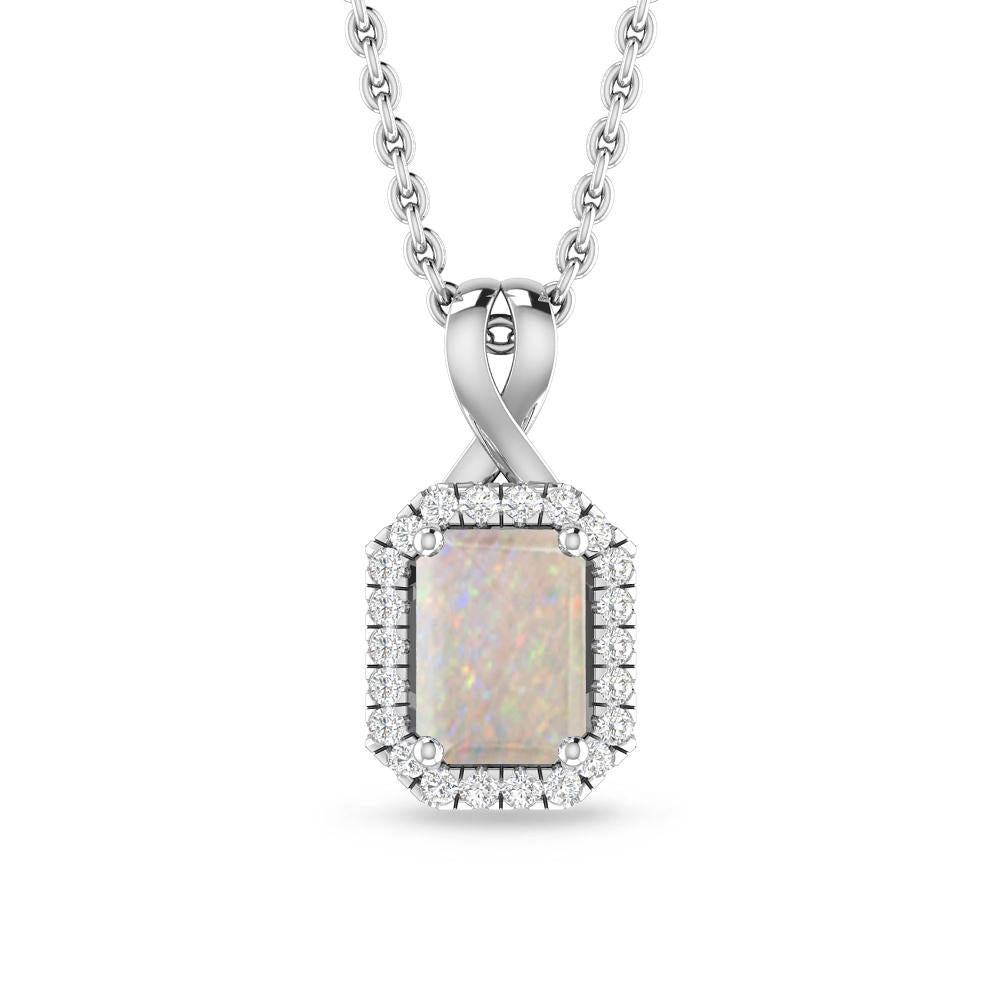 White Gold - Opal