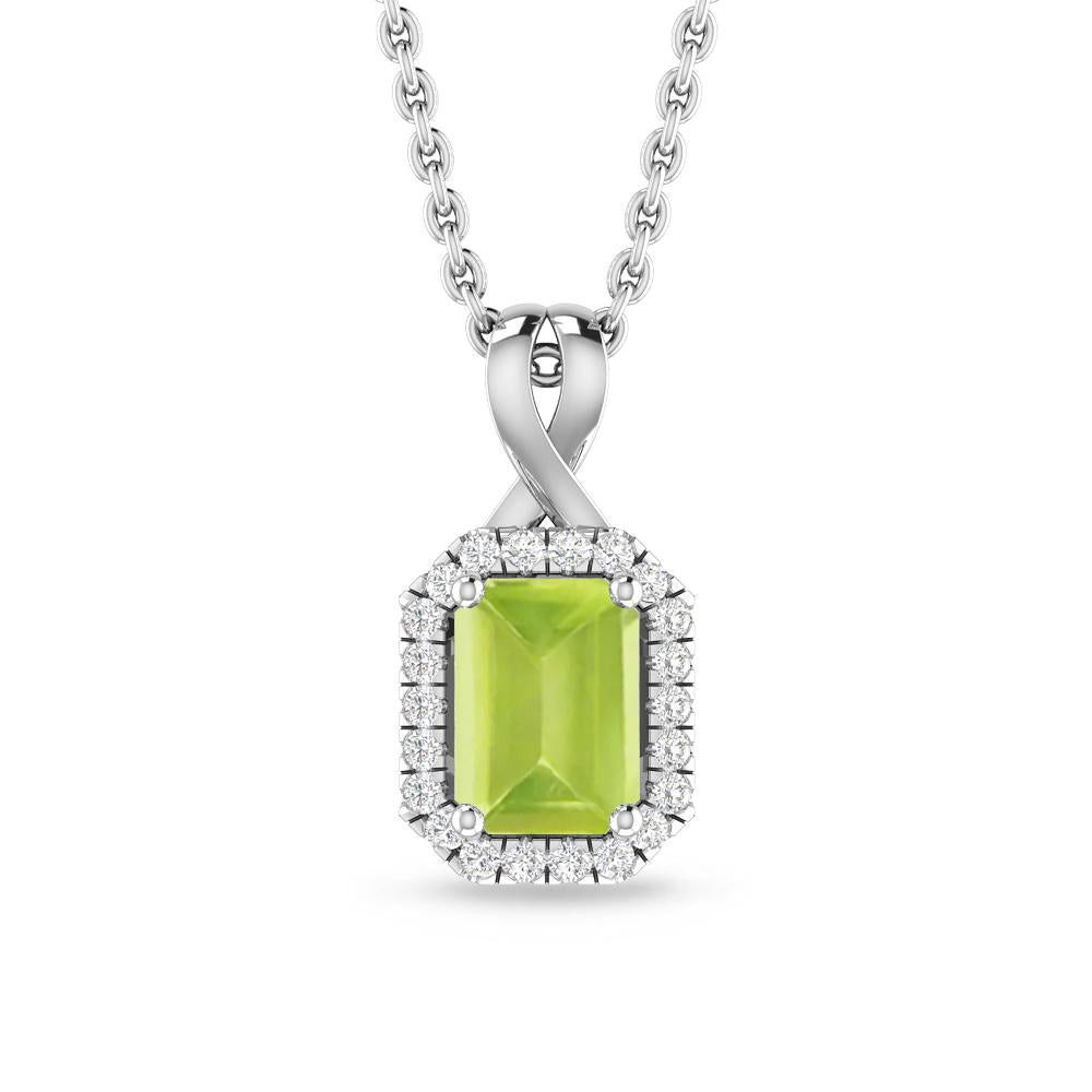 White Gold - Peridot