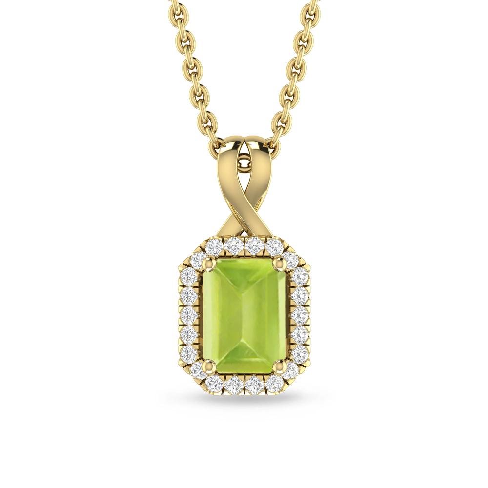 Yellow Gold - Peridot