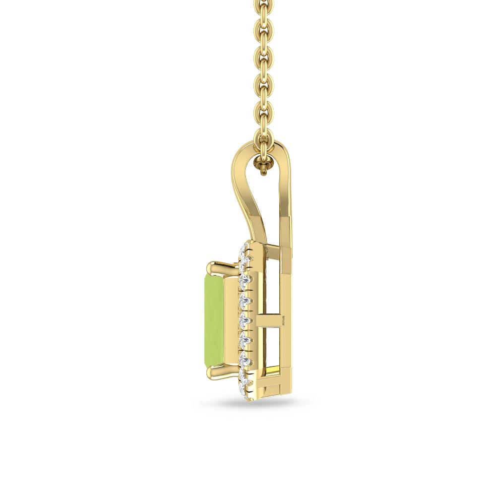 Yellow Gold - Peridot