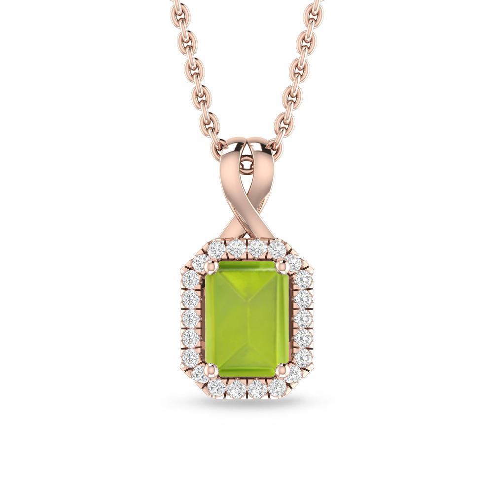 Rose Gold - Peridot