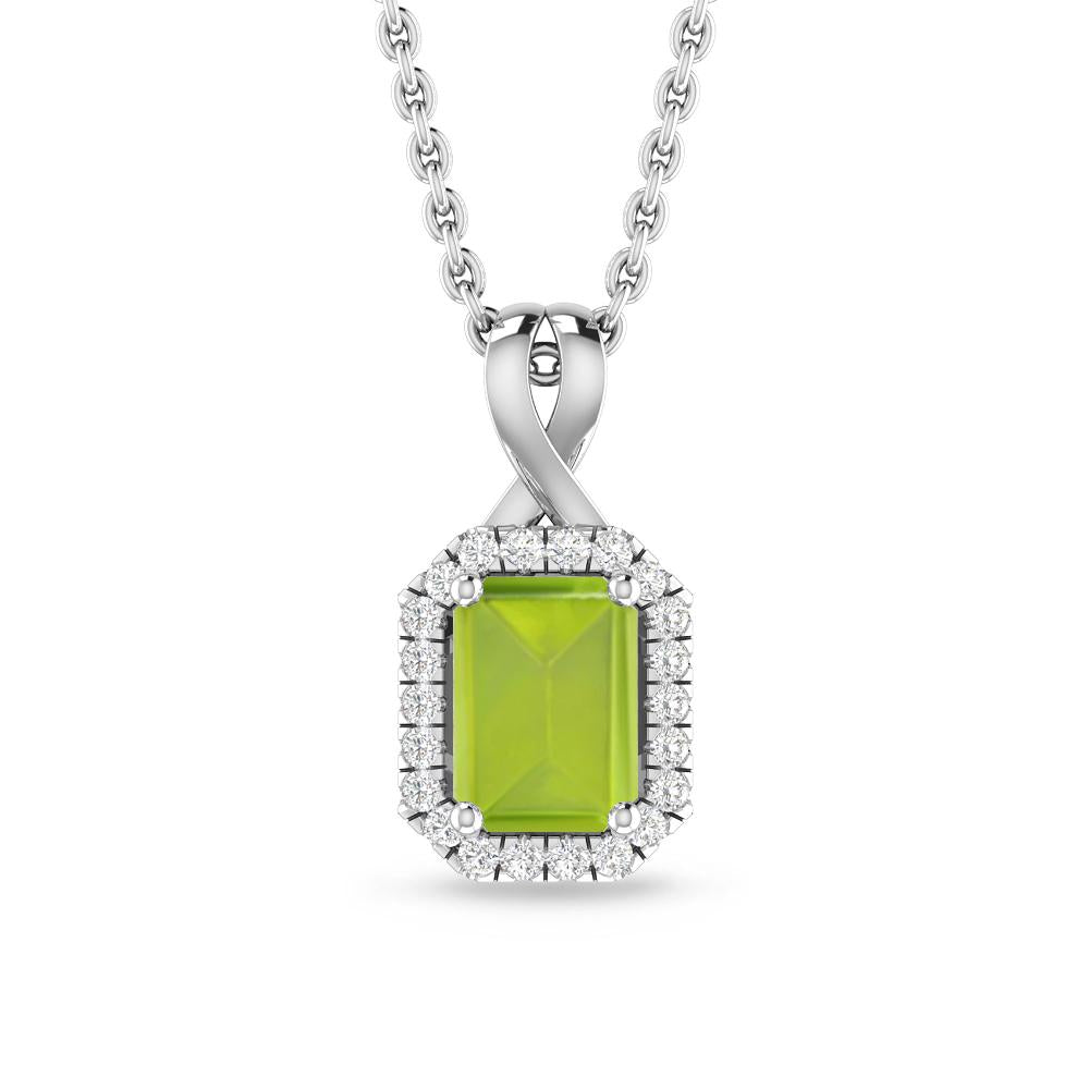 White Gold - Peridot