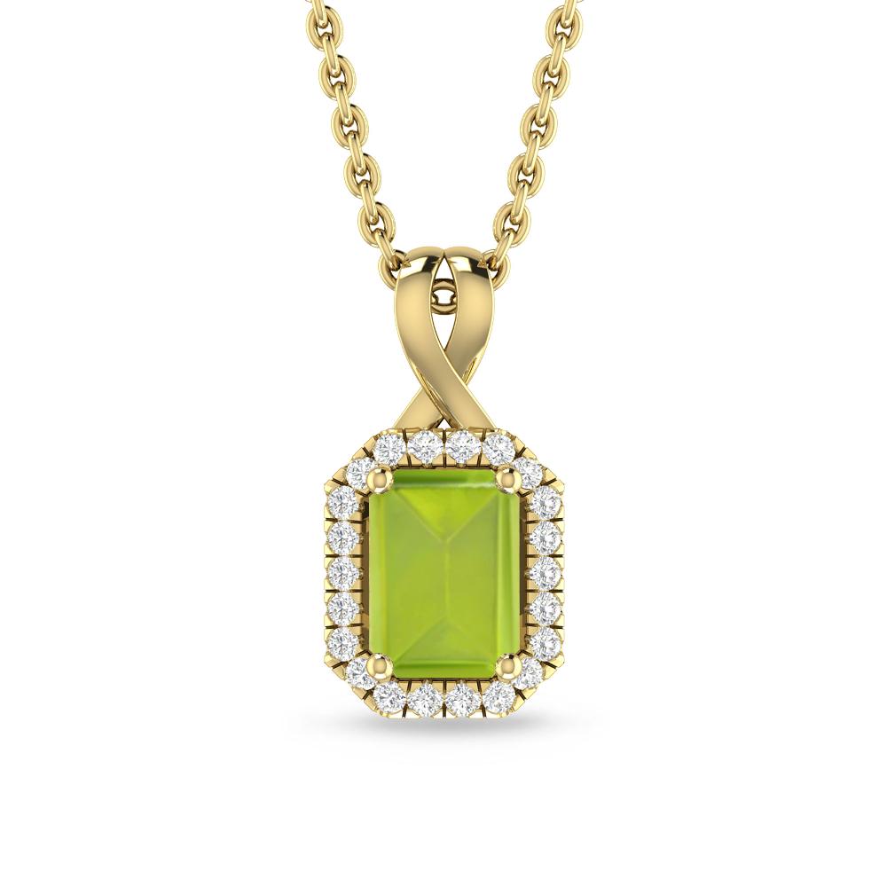 Yellow Gold - Peridot