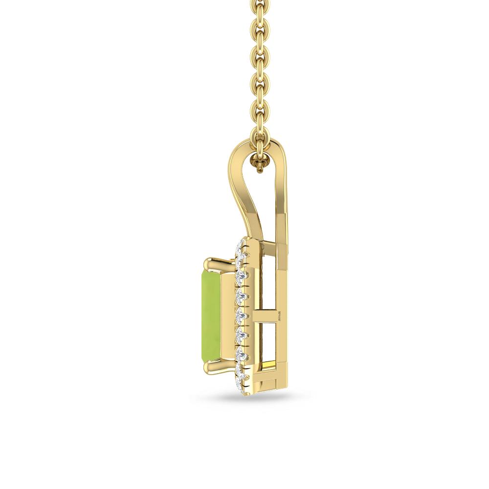 Yellow Gold - Peridot