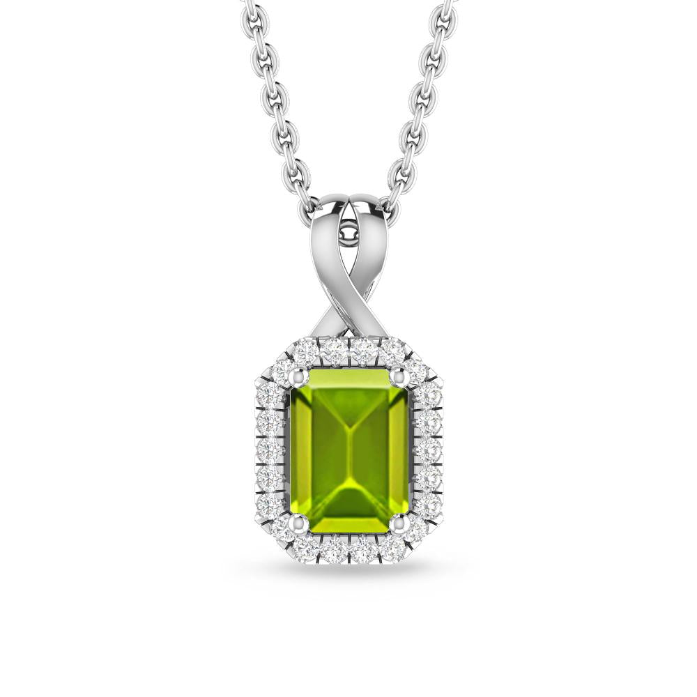 White Gold - Peridot