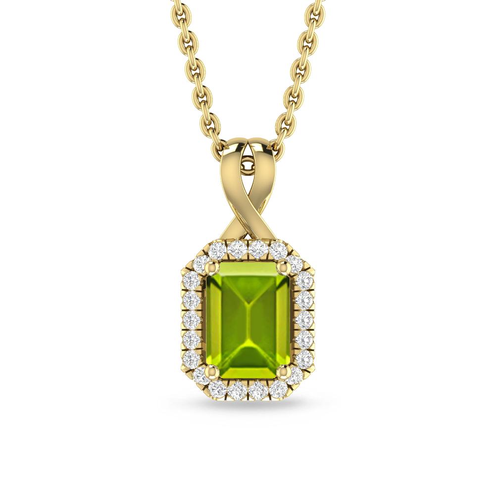 Yellow Gold - Peridot