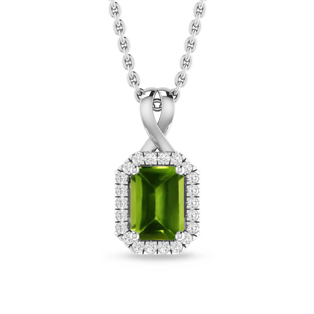 White Gold - Peridot