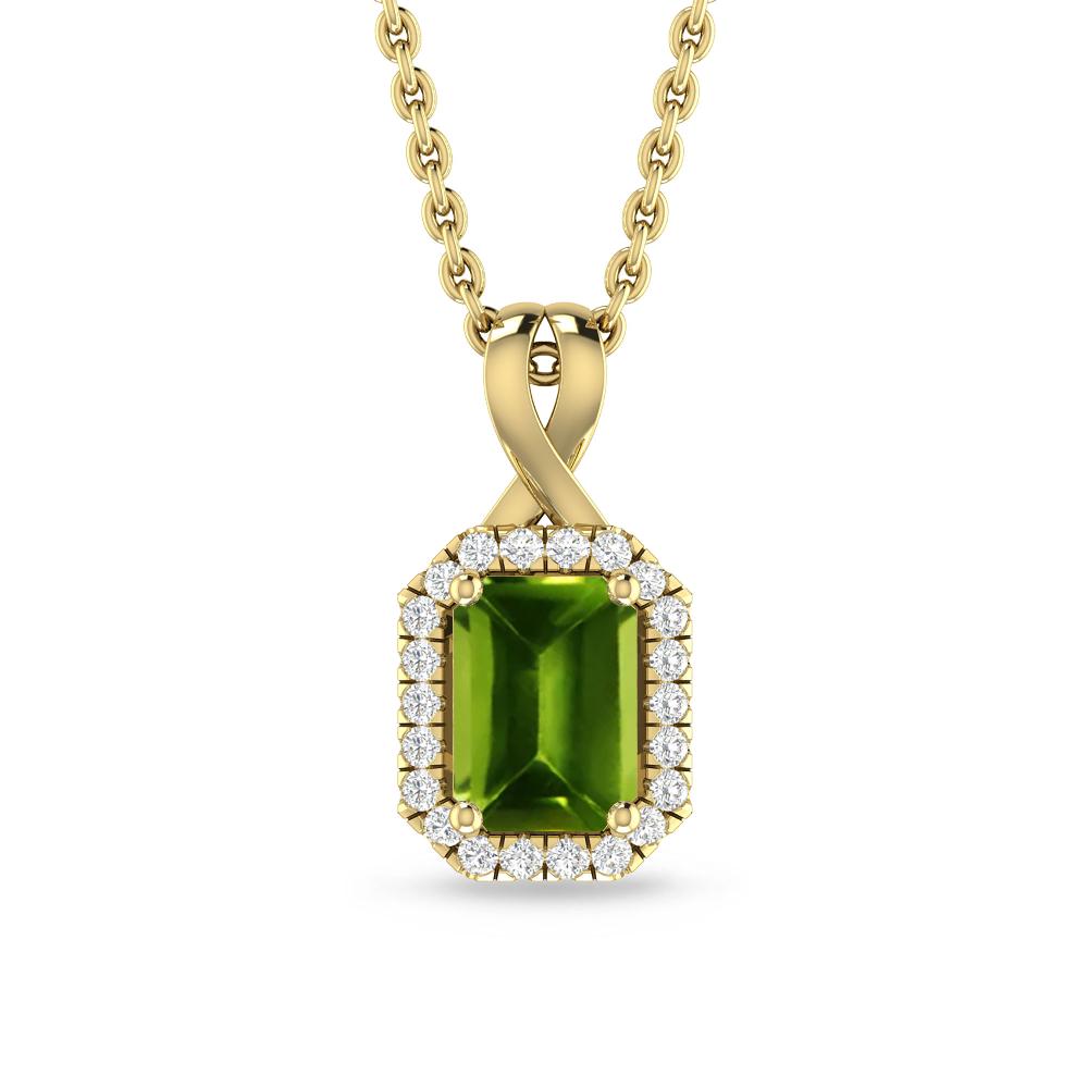 Yellow Gold - Peridot