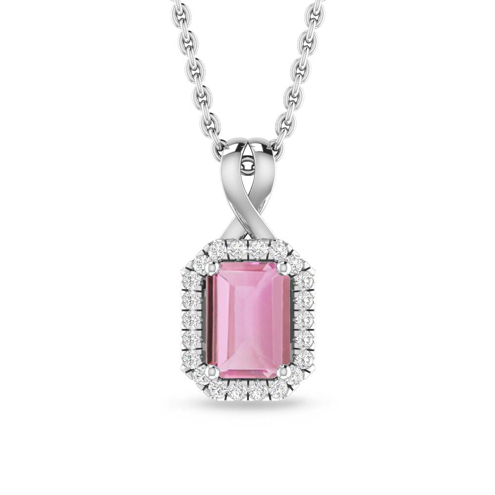 White Gold - Pink Tourmaline