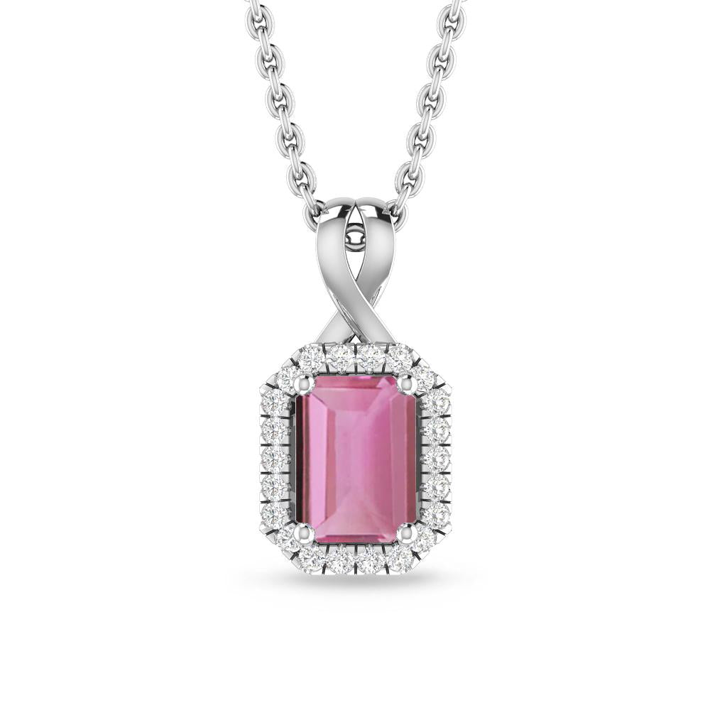 White Gold - Pink Tourmaline